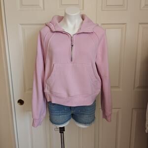 Manifest Offline cropped oversized 1/4 zip hoodie sz M